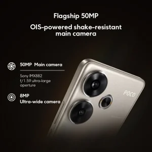 Global Version POCO F6 5G Smartphone 50MP Camera System Gen 3