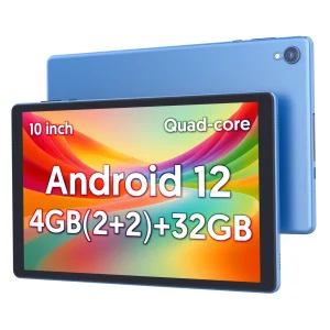 10-inch Android tablet, 4GB RAM+32GB ROM, Dual Cameras, WiFi, Bluetooth, Dual Speakers